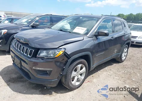 2019 Jeep Compass Latitude Fwd from USA, damaged, VIN 3C4NJCBB1KT658435